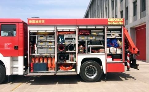 RFID超高頻閱讀器UR6286應(yīng)用于智能消防車設(shè)備管理